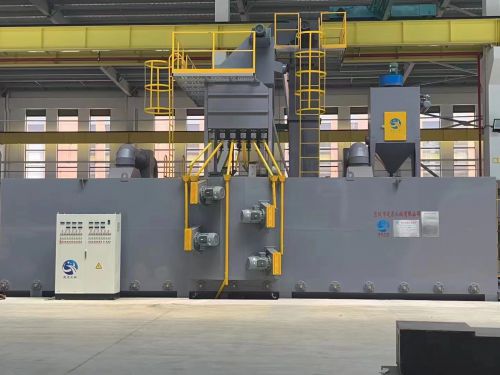 江蘇南通Q2525輥道通過式拋丸機